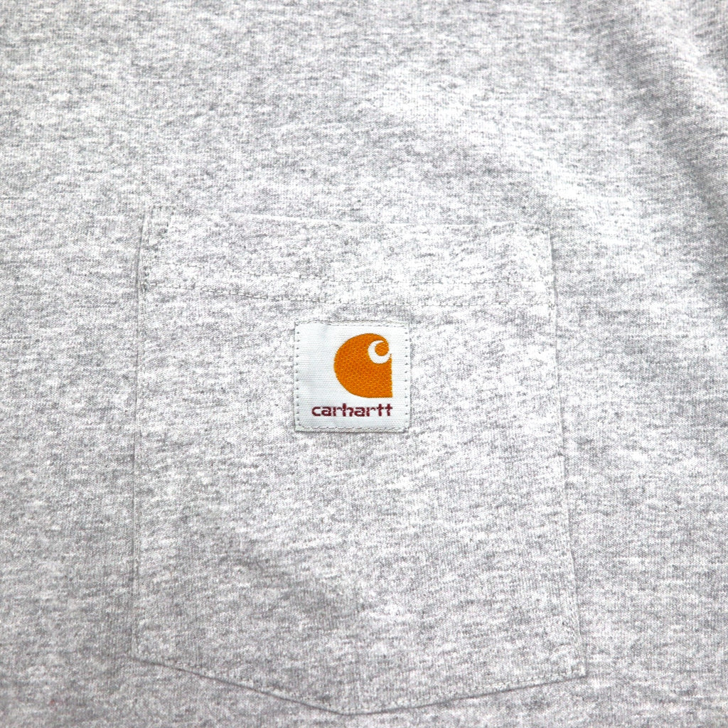 Carhartt Original Fit Pocket T-Shirt, Pocket Tee, 2XL TALL ORIGINAL FIT, Gray, Cotton