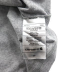 Carhartt Original Fit Pocket T-Shirt, Pocket Tee, 2XL TALL ORIGINAL FIT, Gray, Cotton