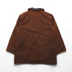 OUTBACK Oiled Hunting Jacket, Size L, Brown, Leather Collar, with Cape, Country Man