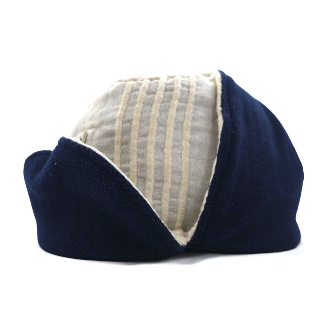 Leh Earflap Flight Cap Flight Cap Natural FREE Fleece Lined Earmuffs LEH 895