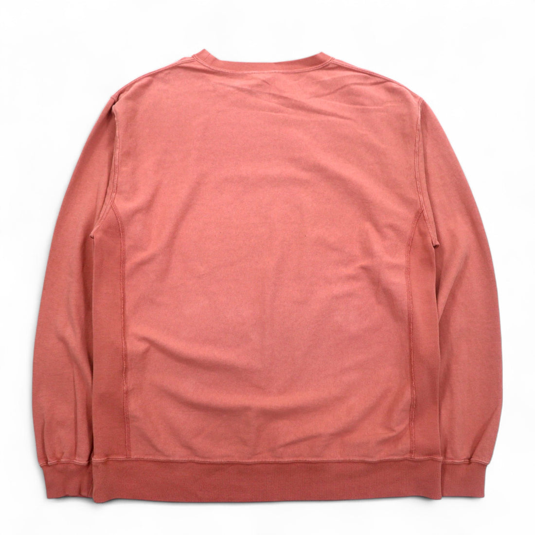 Champion Reverse Weave T-SHIRT Sweatshirt M Pink Script Logo Embroidery C8-P404