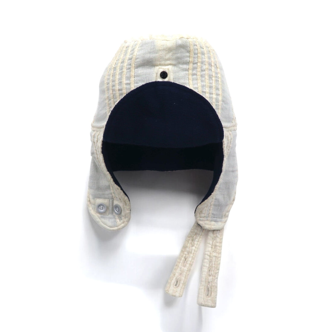 Leh Earflap Flight Cap Flight Cap Natural FREE Fleece Lined Earmuffs LEH 895