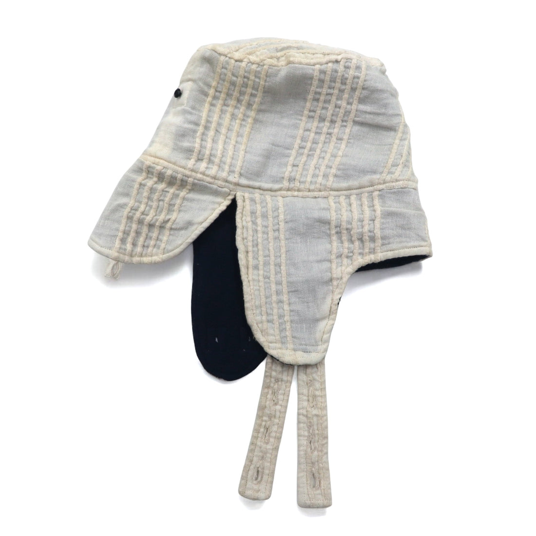 Leh Earflap Flight Cap Flight Cap Natural FREE Fleece Lined Earmuffs LEH 895