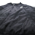 adidas 90年代 ATP型 ベロア トラックジャケット ジャージ L ブラック トレフォイルロゴ 3ストライプ
