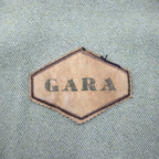 GARA 90s Vintage Lambskin Coat, Lamb Leather N-3B Flight Jacket, Medium, Fur, Bi-Flap, Riri Zip