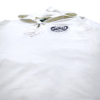 LAUREN ACTIVE RALPH LAUREN 90s Skipper Hoodie M White Toggle Button Embroidered Emblem Logo
