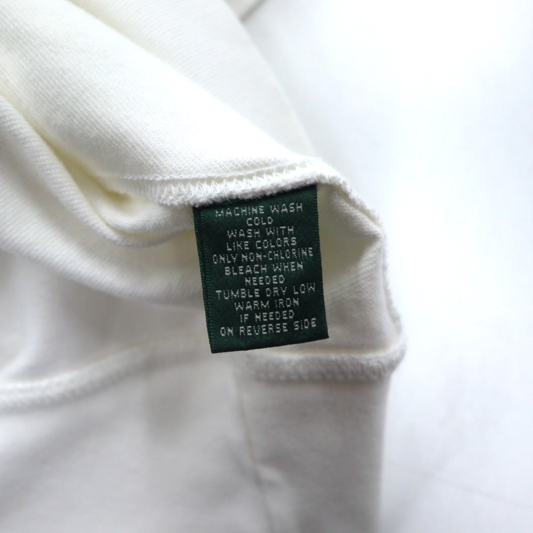 LAUREN ACTIVE RALPH LAUREN 90s Skipper Hoodie M White Toggle Button Embroidered Emblem Logo