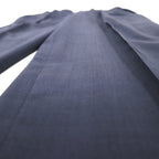 Brooks Brothers 3B Suit, Size M, Navy Wool, Double-Tuck, Wide Fit