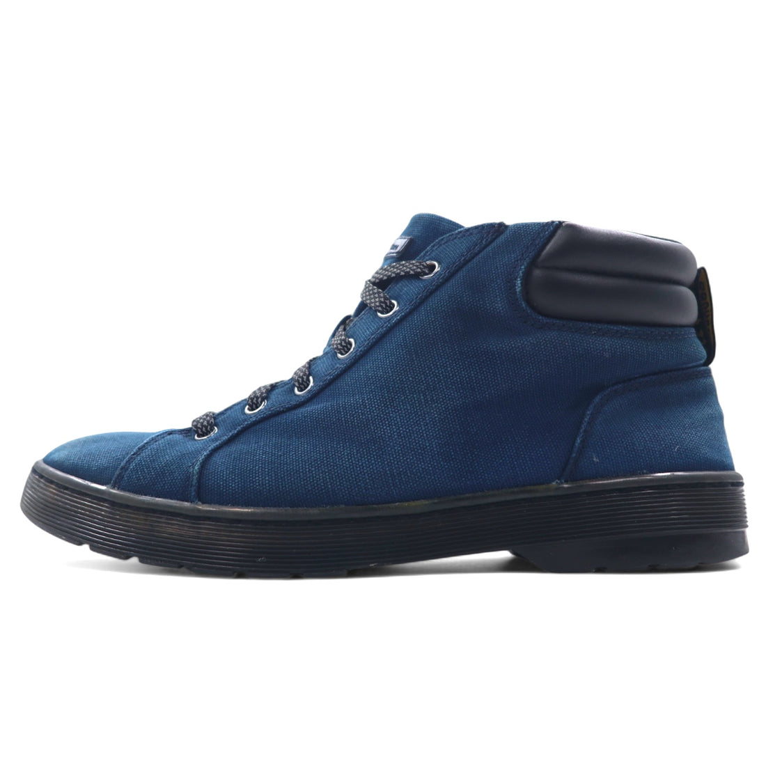 日本然リトテ-古着オンライン-Dr.Martens 6ホール ブーツ 28.5cm ネイビー キャンバス PLAZA-Dr.Martens 6 Hole Boots US10.5 Navy Canvas PLAZA