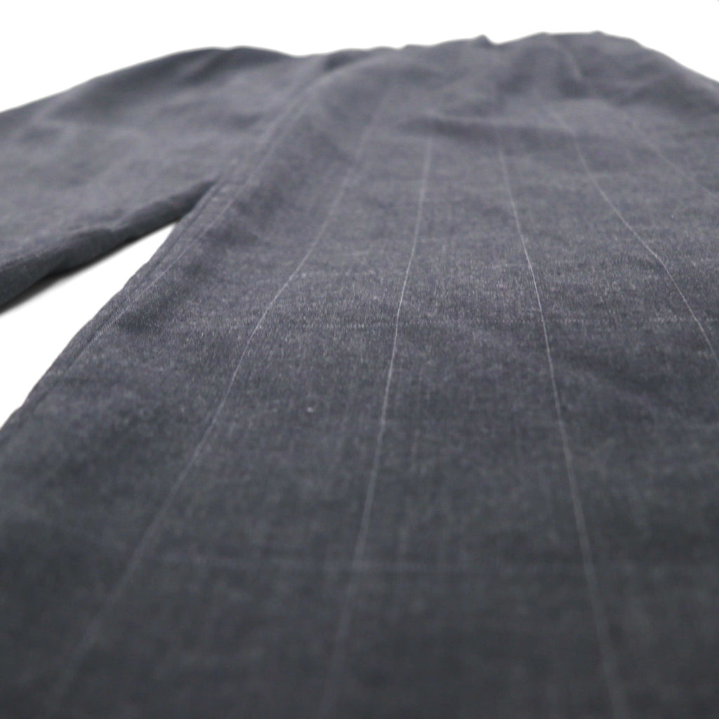 NAUTICA RIGGER Classic Fit 2-Puck Wide Leg Slacks, Size L, Gray Check Wool