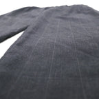 NAUTICA RIGGER Classic Fit 2-Puck Wide Leg Slacks, Size L, Gray Check Wool