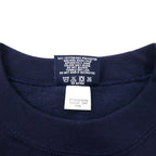 JAN SPORT Made in USA 90's College Embroidery Sweatshirt M Navy Cotton Brushed Back UNIVERSITY OF TULSA