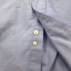 Brooks Brothers Supima Cotton Oxford Button-Down Shirt, 2XL, Blue, Big Size, One Point Logo
