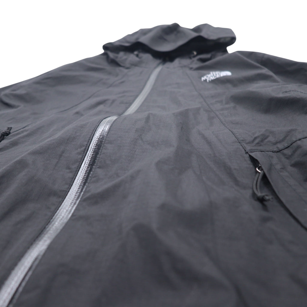 THE NORTH FACE DRYVENT Mountain Parka M Black Nylon Waterproof Breathable Water-Resistant Zip NF00CUR8