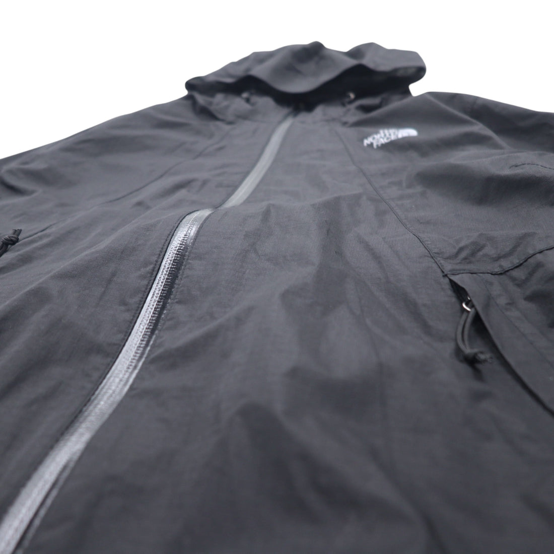 THE NORTH FACE DRYVENT Mountain Parka M Black Nylon Waterproof Breathable Water-Resistant Zip NF00CUR8