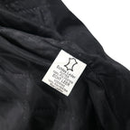 WILLIAM WETSH Single Rider Biker Jacket, Size L, Suede with Ribbed Design