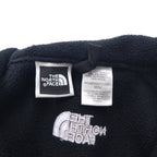 THE NORTH FACE ポーラテック POLARTEC フリースジャケット M ブラック ポリエステル センターロゴ 刺繍 ドローコード