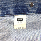 Levi's 90年代 USA製 デニム トラッカージャケット3rdタイプ Gジャン XL インディゴ ブルー 57510-0214