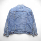 Levi's 90年代 USA製 デニム トラッカージャケット3rdタイプ Gジャン XL インディゴ ブルー 57510-0214