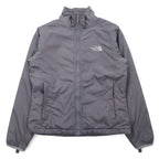 日本然リトテ-古着オンライン-THE NORTH FACE フリースライナー インサレーションジャケット 中綿 XS グレー ポリエステル ロゴ 刺繍 ドローコード-THE NORTH FACE fleece liner Puffer jacket batting XS gray polyester logo embroidery draw cord