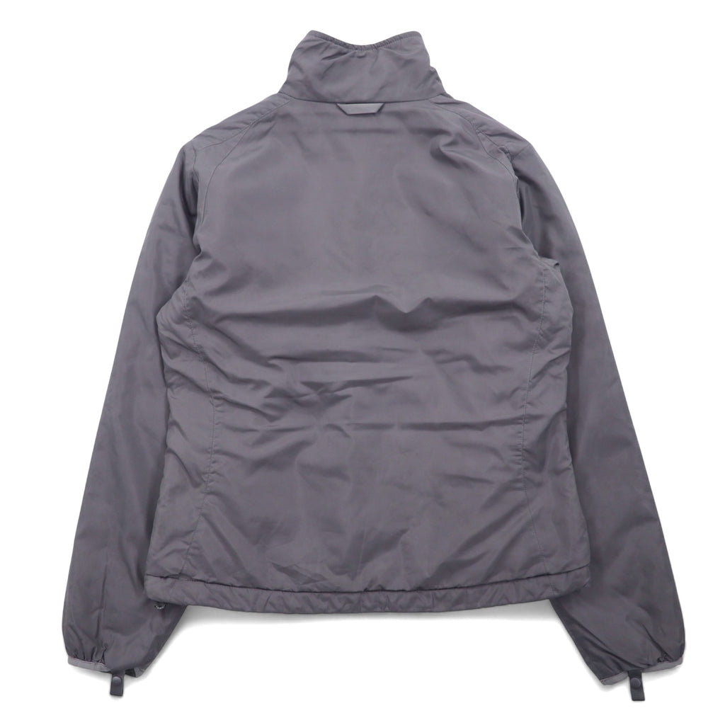 THE NORTH FACE Fleece Liner Insulated Jacket, Padding, XS, Gray, Polyester, Logo Embroidery, Drawcord