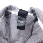 THE NORTH FACE Fleece Liner Insulated Jacket, Padding, XS, Gray, Polyester, Logo Embroidery, Drawcord