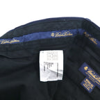 Brooks Brothers ADVANTAGE CHINO ELLIOT 2タック ワイド チノパンツ M ネイビー コットン