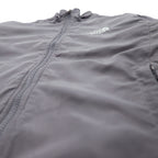 THE NORTH FACE Fleece Liner Insulated Jacket, Padding, XS, Gray, Polyester, Logo Embroidery, Drawcord