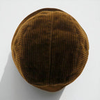 Polo by Ralph Lauren 90s Corduroy Bucket Hat, Size S/M, Brown, Cotton