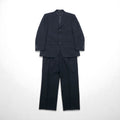 Brooks Brothers 3B スーツ セットアップ M ネイビー ストライプ ウール 日本製