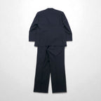 Brooks Brothers 3B スーツ セットアップ M ネイビー ストライプ ウール 日本製