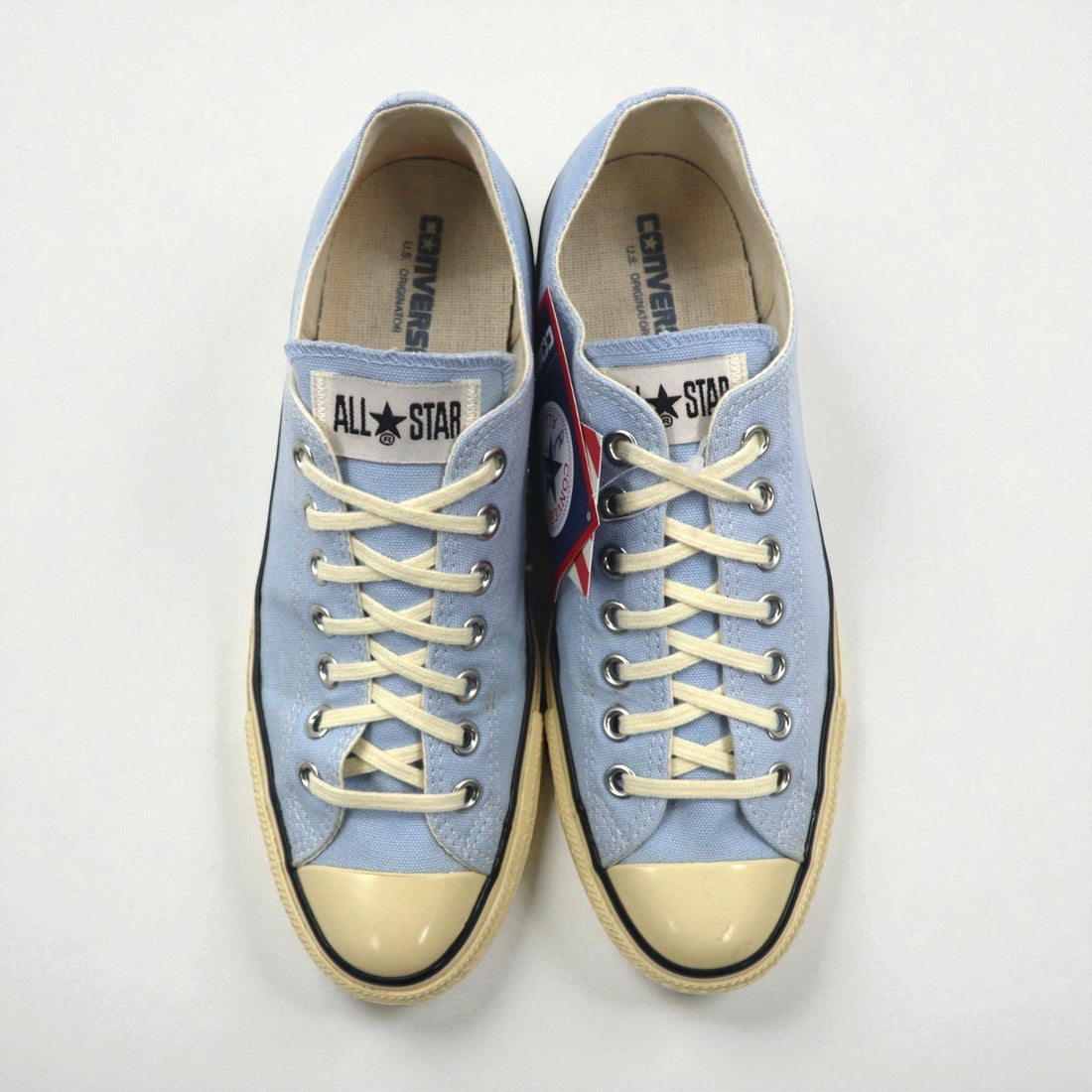CONVERSE ALL STAR U.S. ORIGINATOR Aged Colors OX Sneakers, Size 27cm, Blue Canvas, 1SE147, Unused