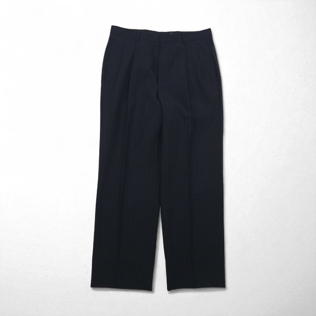 Brooks Brothers 3B スーツ セットアップ M ネイビー ストライプ ウール 日本製