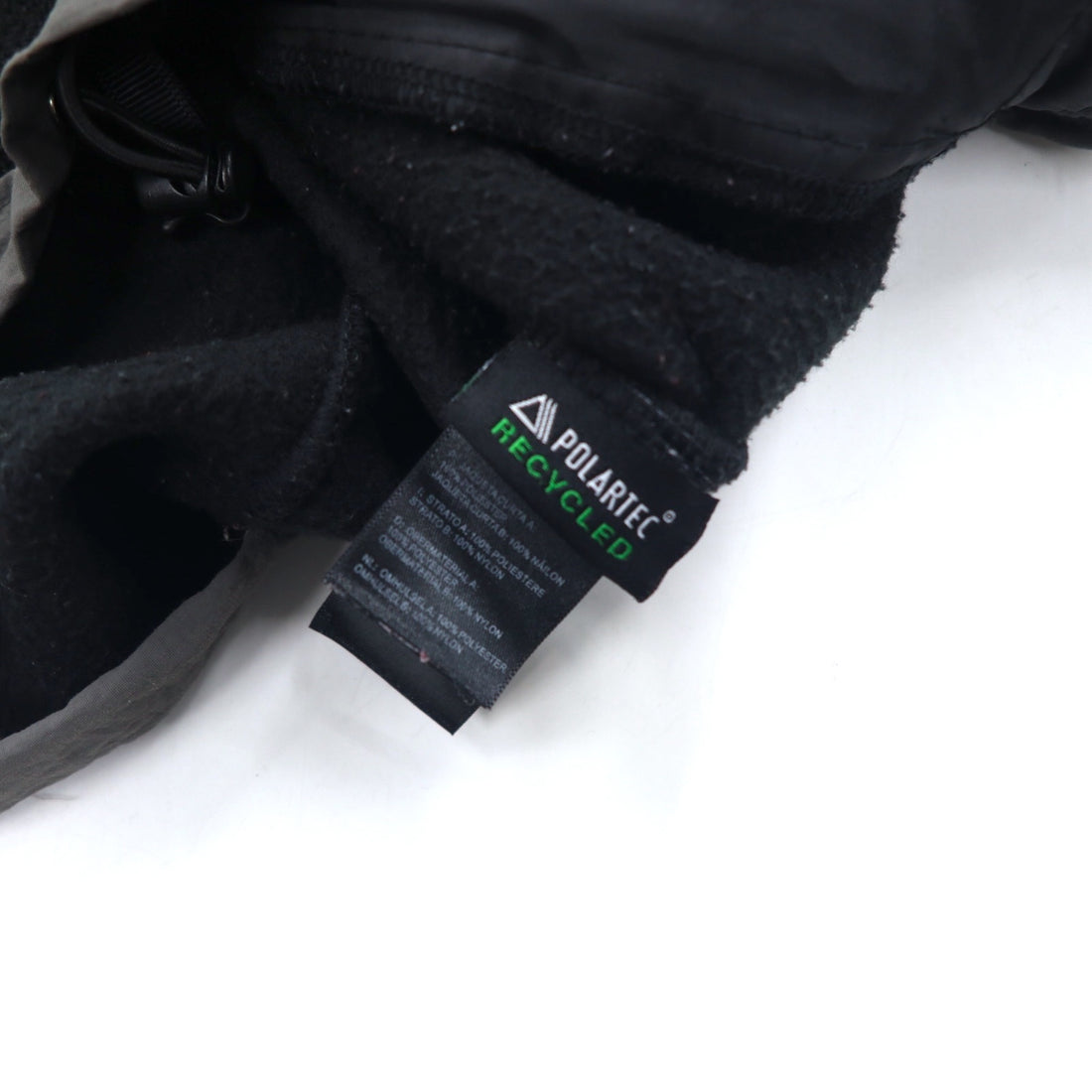 THE NORTH FACE Denali Jacket POLARTEC Polartec Fleece Jacket S Black Polyester Logo Embroidery