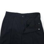 Brooks Brothers 3B スーツ セットアップ M ネイビー ストライプ ウール 日本製