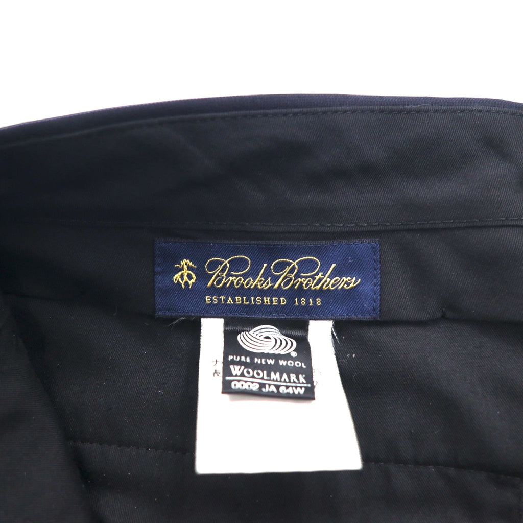 Brooks Brothers 3B スーツ セットアップ M ネイビー ストライプ ウール 日本製