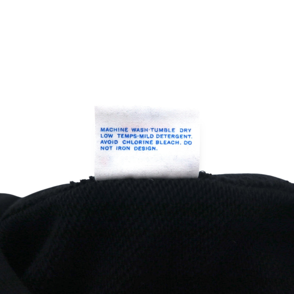 Champion Reverse Weave Pullover Hoodie M Black Cotton CWSN128