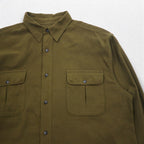 THE NORTH FACE Outdoor Nylon Work Shirt, L, Khaki, Chest Pocket, US Standard