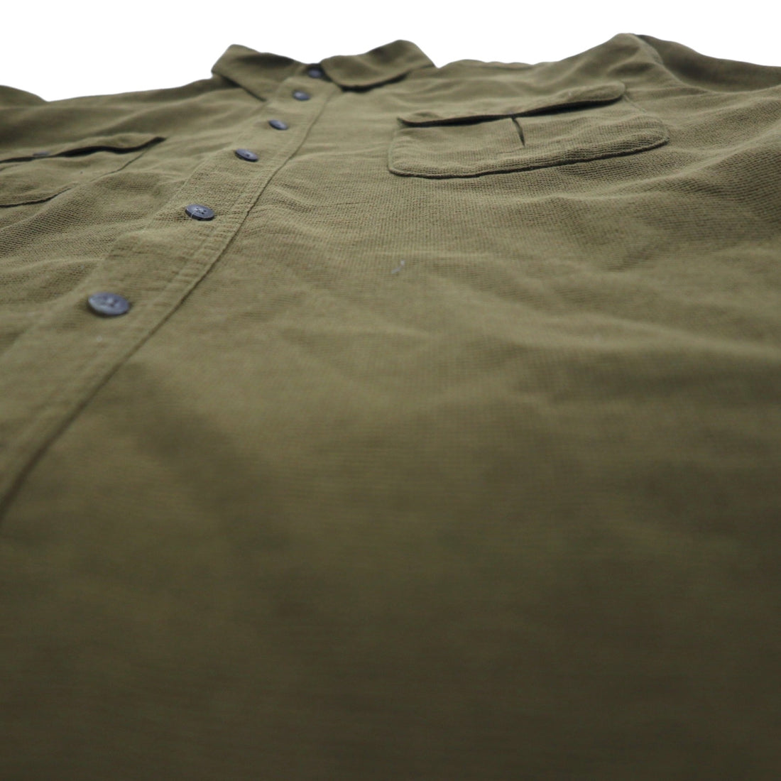 THE NORTH FACE Outdoor Nylon Work Shirt, L, Khaki, Chest Pocket, US Standard