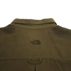 THE NORTH FACE Outdoor Nylon Work Shirt, L, Khaki, Chest Pocket, US Standard