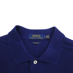 POLO RALPH LAUREN Classic Fit Polo Shirt L CLASSIC FIT Navy Cotton Pique Small Pony Embroidery