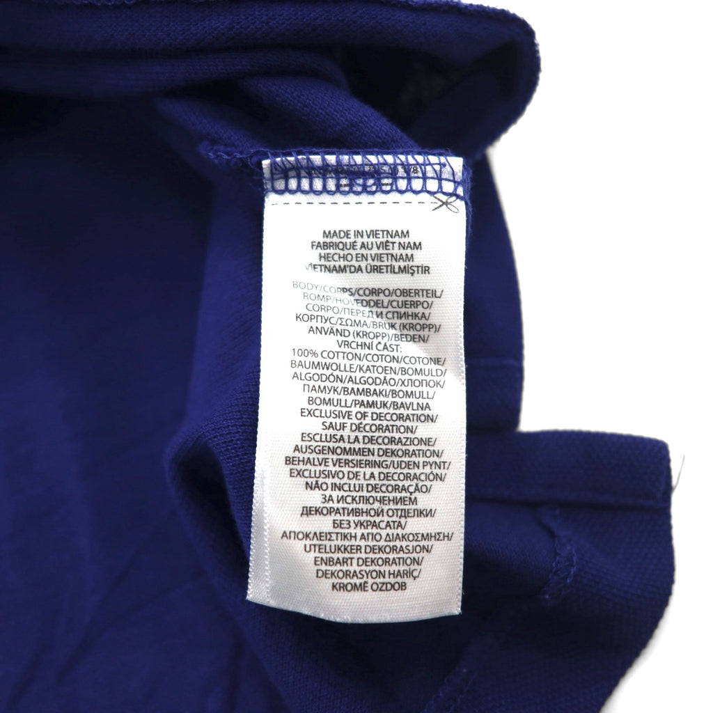 POLO RALPH LAUREN Classic Fit Polo Shirt L CLASSIC FIT Navy Cotton Pique Small Pony Embroidery
