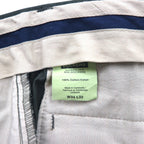 DOCKERS ( Levi's ) クラシックフィット 2タック ワイド スラックスパンツ L カーキ コットン