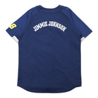 CHASE AUTHENTICS Baseball Shirt L Navy Polyester LOWE'S Racing JIMMIE JOHNSON Big Size