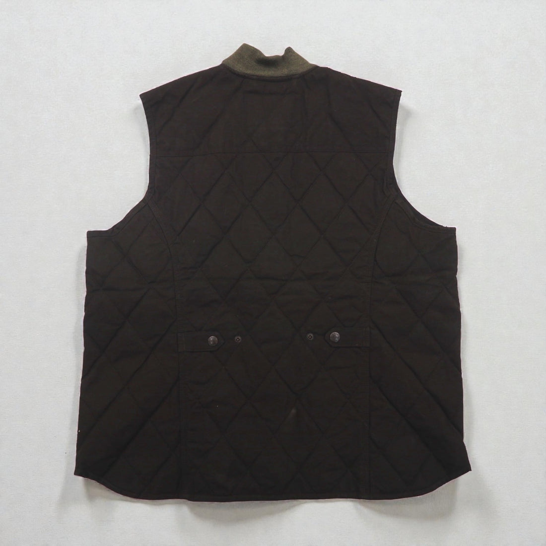 FILSON Quilted Field Vest XL Padded Quilting Double Zip Multi-Pocket 20067997