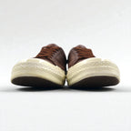 CONVERSE Leather One Star Sneakers, Size 27cm, Brown, 157744C
