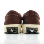 CONVERSE Leather One Star Sneakers, Size 27cm, Brown, 157744C