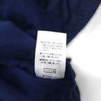 NIKE 90s Silver Tag Coach Jacket, Large, Navy Nylon, Long Length, Snap Buttons