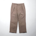NAUTICA 2-pleat wide-leg slacks, size L, beige wool