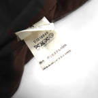 agnes b HOMME 90年代 フランス製 スタンドカラー コート L ブラウン 中綿